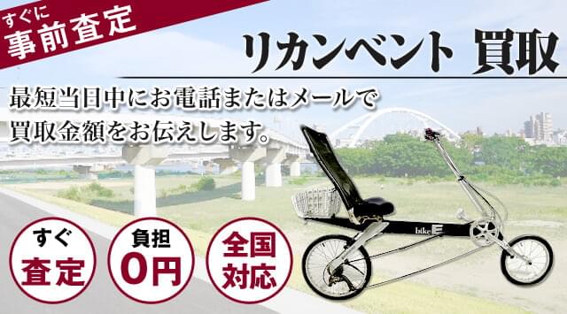 bikeE リカンベント バイキー全国配送